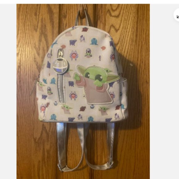 Concept One Star Wars Grogu Mini Backpack - New Without Tags - Picture 1 of 9